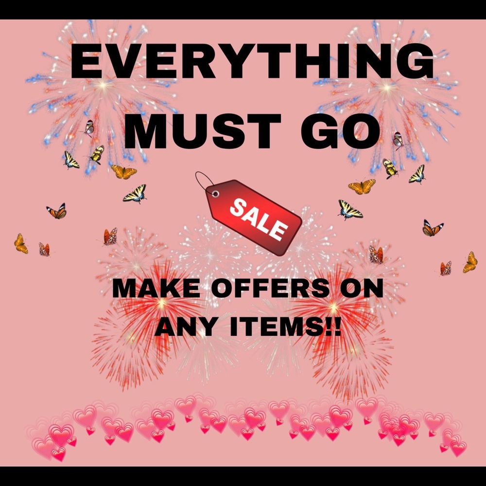 ⚠️⚠️⚠️Selling everything!!⚠️⚠️⚠️